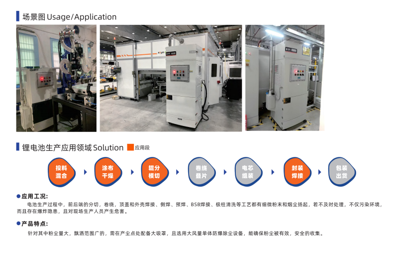 新氧器臻防立式负压型防爆除尘设备案例参数